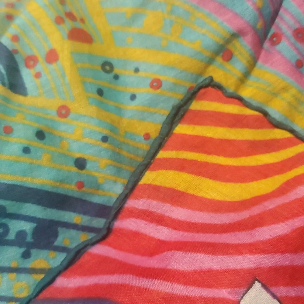 Dior Multi Color Scarf 25